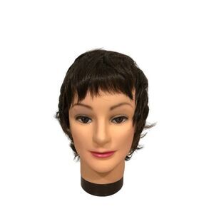 Toni Brattin Brown Hair Wig Short
